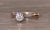 The Canberra: Solitaire Engagement Ring with 0.47 carat Natural Diamond For Sale - Image 4 of 10