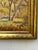 Charming oil on board of a fall scene with autumnal foliage and a small hidden cabin. Signed by an unknown but obviously...
