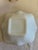 Vintage Milk Glass Ruffled Bowls With Quilted Diamond Pattern, Set of 8 For Sale - Image 10 of 10