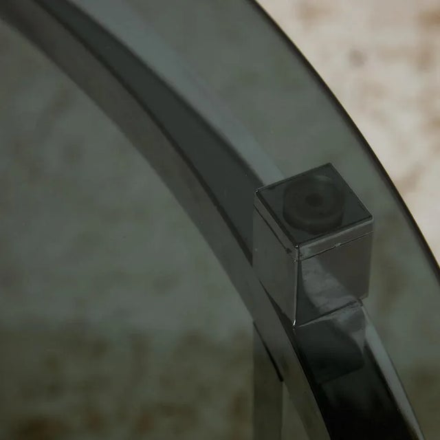 Chrome and Glass Coffee Table For Sale - Image 14 of 17