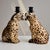 Cheetah Porcelain Candleholder with Glaze For Sale - Image 3 of 12