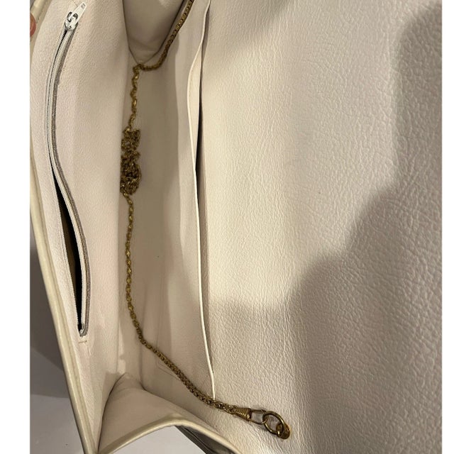 English Vintage Bags by Varon Patchwork Exotic Leather Convertible Clutch Shoulder Bag For Sale - Image 3 of 6