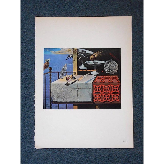 1950s Vintage Ltd. Ed. Surrealist Lithograph-Salvador Dali-France-1957-"Nature Morte Vivante" For Sale - Image 5 of 5