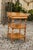French Burled Walnut Three-Tiered Trolley with Butterfly Veneer, circa 1870 For Sale - Image 4 of 12
