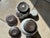 Studio Ceramics Set of Lidded Box, Handled Vase and Two Candlesticks by Serocka, Germany, 1970s, Set of 4 For Sale - Image 10 of 15