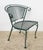 Pair of Late 20th Century Green Mesh Wrought Iron Patio Chairs For Sale - Image 11 of 14