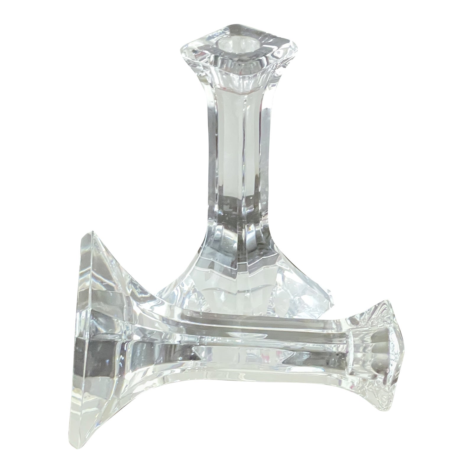 Vintage Orrefors Regina Candle Holders a Pair Chairish