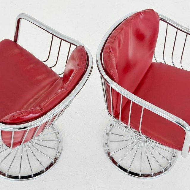 Gastone Rinaldi Mid-Century Cantilever Armchair by Gastone Rinaldi for Rima, Italy, 1970s For Sale - Image 4 of 18