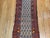 Red 19th Century Bidjar Runner, Hand-Knotted Wool, All-Over Paisley Pattern, Ivory & Rust Red, 3x13 For Sale - Image 8 of 14