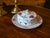 Villeroy & Boch ceramic cheese dome and underplate. Crafted in the highly collectible "Dresden" pattern, this rare piece...