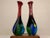 Modern 1990s Tall Blown Glass Vases - a Pair For Sale - Image 3 of 11