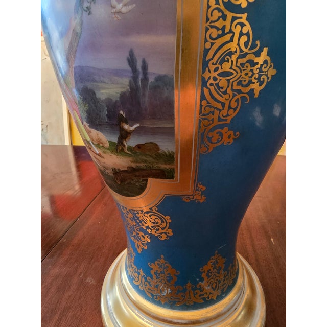 Antique Baccarat Attributed Museum Opaline Palace Vase For Sale In Boston - Image 6 of 12