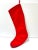 A festive wool holiday needlepoint stocking with a red velvet back. It’s a well-made heirloom piece. It’s a great piece of...