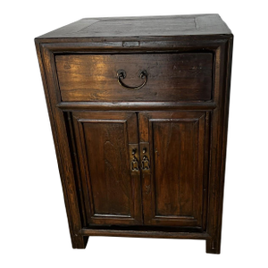 Clean Lines Chinese Antique Cabinet