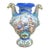 Vintage Italian Hand-Painted Urn Vase For Sale