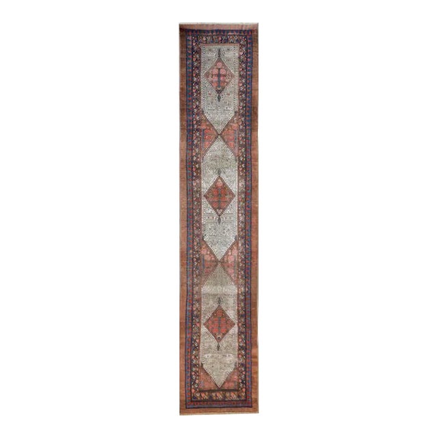 Early 20th Century Vintage Serab Runner For Sale