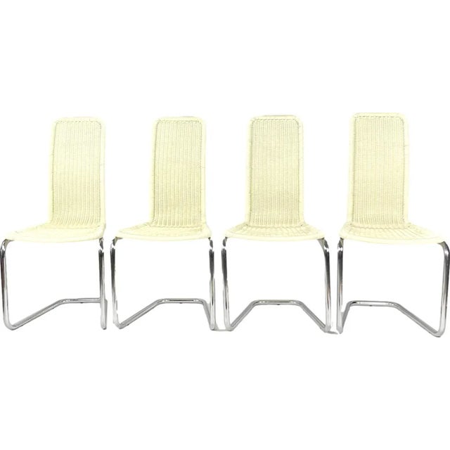 Dining chairs in the style of Tecta, Set of 4 For Sale - Image 12 of 12