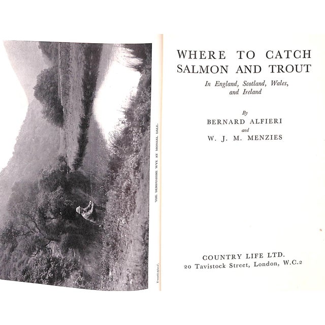 ALFIERI, Bernard & MENZIES, W.J. [198] pp. Country Life Ltd. 1937 First Edition 7 1/2" x 5 1/4" w/ 2-fold keymap of Where...
