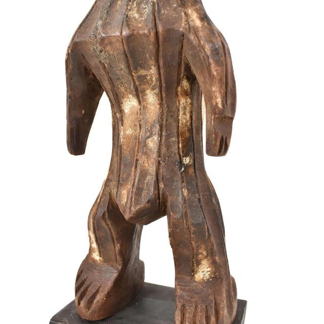 Wood Early 20th Century Kela Tetela Figure on Custom Base For Sale - Image 7 of 8