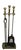 Brass Antique Fireplace Tool Set For Sale - Image 8 of 12
