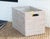 Artifacts Rattan Legal File Storage Box in White Wash For Sale - Image 4 of 8