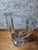 1930s Art Deco Double Candlestick in Molded Pressed Glass, 1930, Set of 2 For Sale - Image 5 of 7