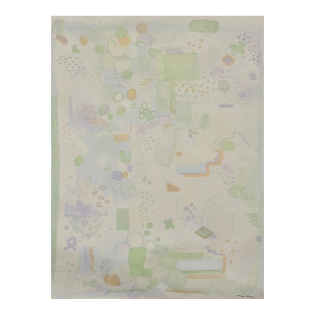 Robert NatkinLarge 1960s Abstract Lithograph Field Mouse II Robert Natkin, 1969 For Sale