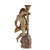 Gold Torch Holder Putto in Wood For Sale - Image 8 of 8