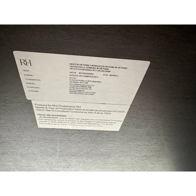Rh Ligné Emperador Desk by Julie Lawrence For Sale - Image 10 of 18