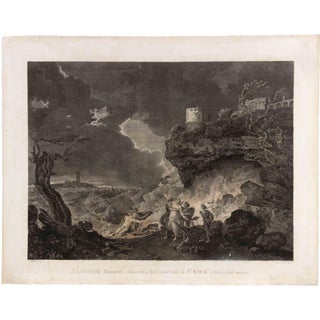 After Richard Wilson, Halcyon is Desperate at the Sight of Ceyxs, 1775, Etching For Sale
