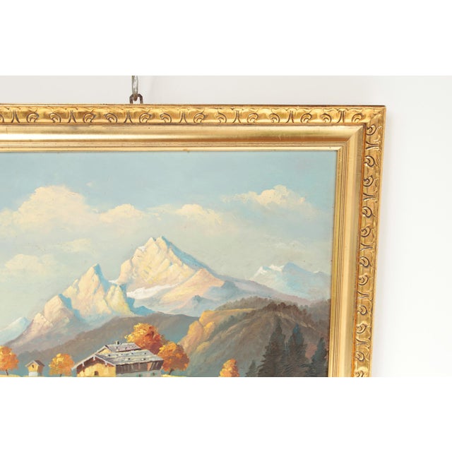 Max Bader, South German Classicism, 1920s, Oil on Cardboard, Framed For Sale - Image 7 of 9