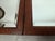 Antique Walnut Triptych Mirror For Sale - Image 9 of 15