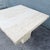 Mid 20th Century Vintage Italian Travertine Square Top Dining Table For Sale - Image 5 of 11