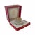Contemporary Must De Cartier Crystal & Tri-Color Mixed Metal Inkwell France 1989 Original Red Leather Box With Cartier Bag For Sale - Image 3 of 5