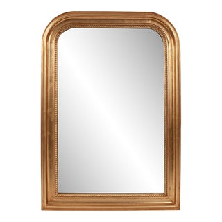 The French Philippe Vanity Mirror, Gold Leaf For Sale