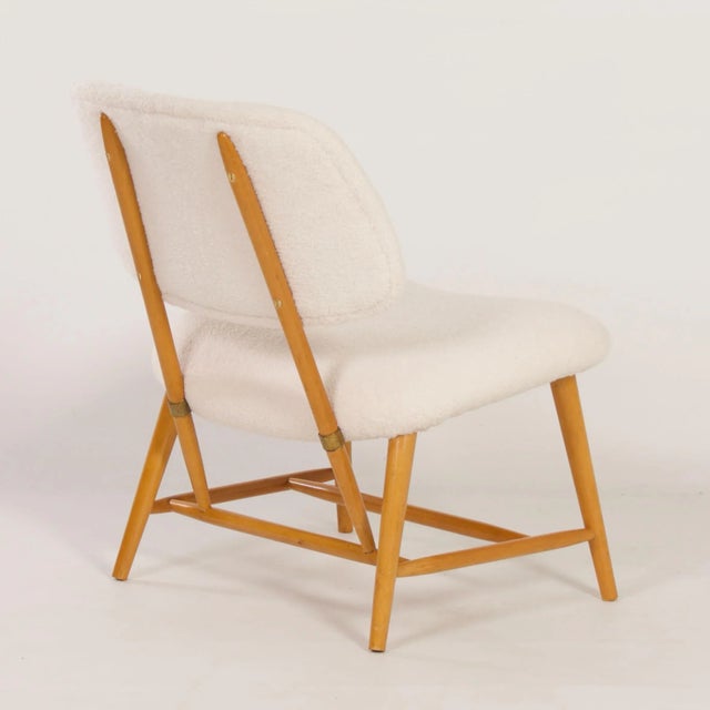 1950s Teve Easy Chair by Alf Svensson for Ljungs Industrier AB, 1950s For Sale - Image 5 of 13