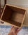 Vintage Scorched Rattan Waste Basket For Sale - Image 4 of 9