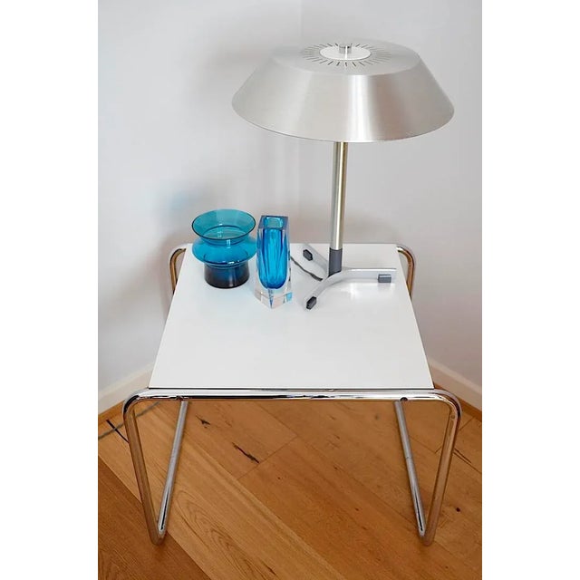 Silver Mid-Century Danish Model President Table Lamp by Jo Hammerborg for Fog & Mørup, 1960s For Sale - Image 8 of 16
