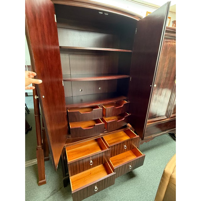 Ethan Allen Lewis Armoire For Sale - Image 12 of 12