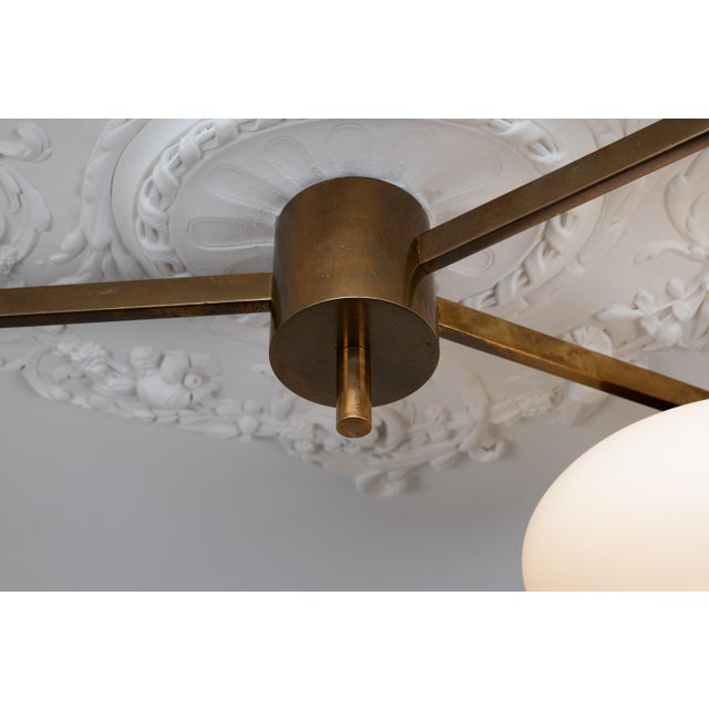 Tre Lune Ceiling Lamp by Angelo Lelii for Arredoluce, 1960s For Sale - Image 6 of 17