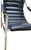 1970s Mid Century Italian Chrome Lounge Sling Chair Tuck Roll Living Room Arm Vintage For Sale In Philadelphia - Image 6 of 18