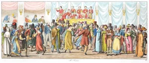 Carl Gustaf Hyalmar Morner - the Feast - Original Etching - 1820
