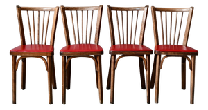 Baumann Bistro Chairs by Joamin Baumann, 1980s, Set of 4