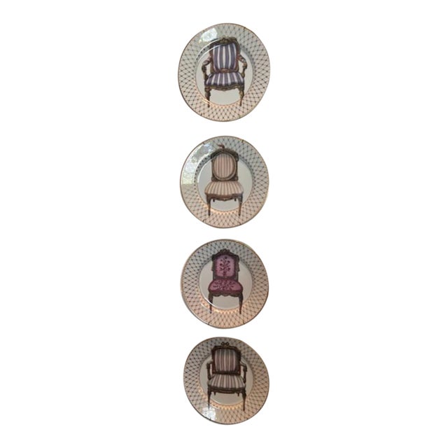 Fitz & Floyd Chaise Series Decorative Plates For Sale
