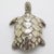 Vintage Italian Handmade Genuine Sterling Silver 925 Loggerhead Sea Turtle Figurine, 1980s For Sale - Image 4 of 13