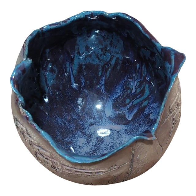 Barbara Campbell Stoneware Artifacts Studio Pottery Sphere – El Rito, Nm For Sale