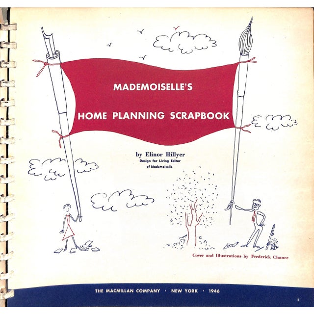 Traditional "Mademoiselle's Home Planning Scrapbook" 1946 Hillyer, Elinor For Sale - Image 3 of 13