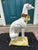 Italian Glazed Terra Cotta Whippet For Sale - Image 10 of 14