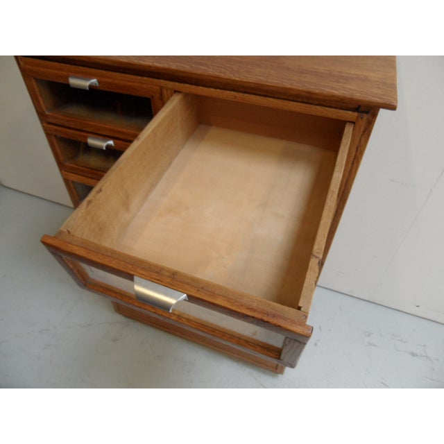 Vintage Dutch Shop Display Cabinet with Drawers, 1950s For Sale - Image 6 of 15