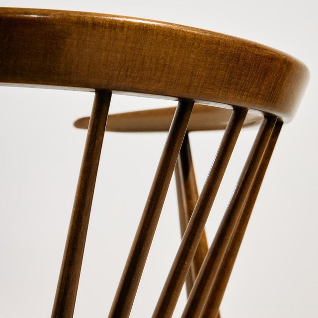 Beech 24GT Chair by Illum Wikkelsø for Niels Eilersen, 1960s For Sale - Image 14 of 18
